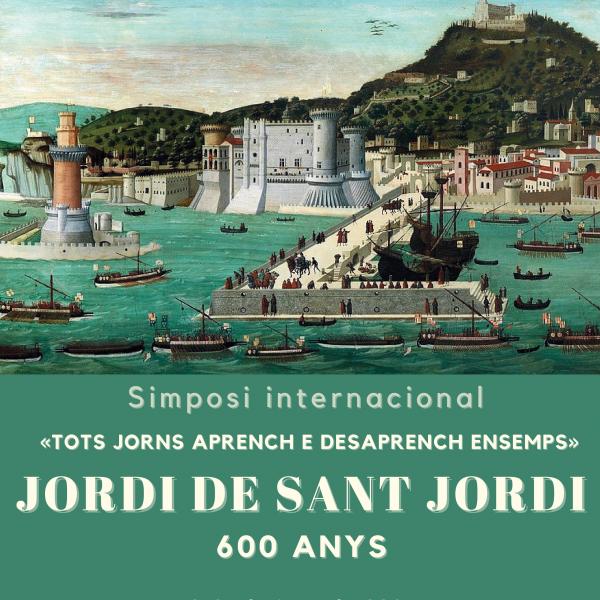 Jordi de Sant Jordi 600 anys cartell